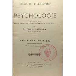 Psychologie - la science de l'âme dans ses rapports avec...