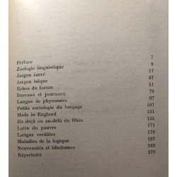 Procès de langage