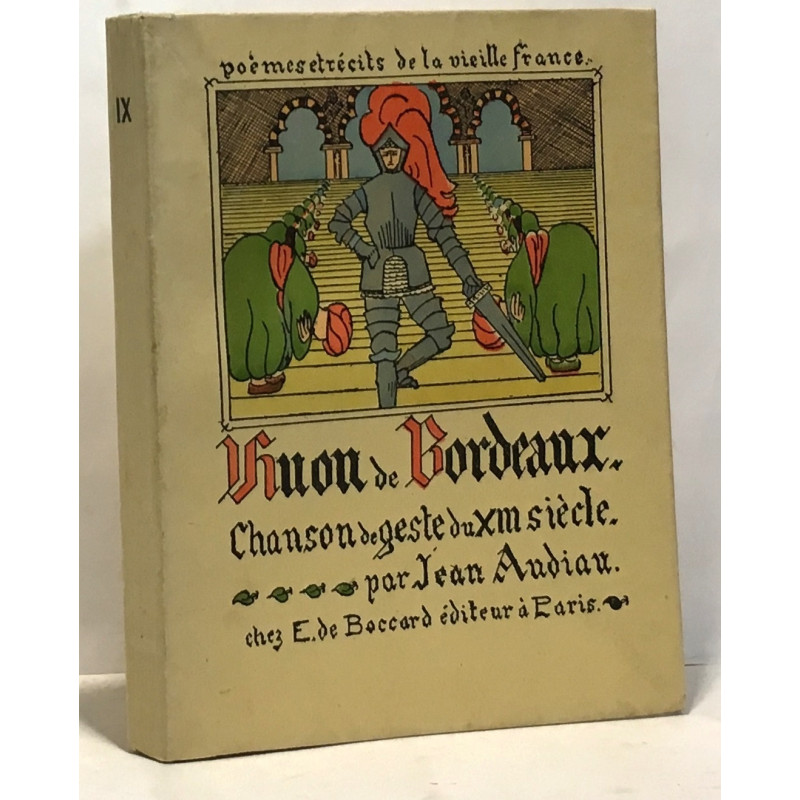 Les aventures merveilleuses de Huon de Bordeaux chanson de geste...