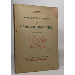 Conférence cliniques de médecine infantile