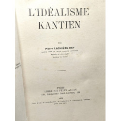 L'idéalisme kantien