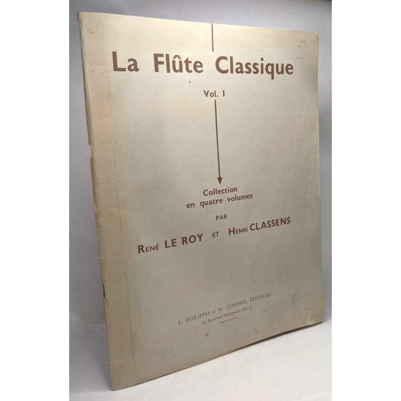 La flûte classique - VOL. 1