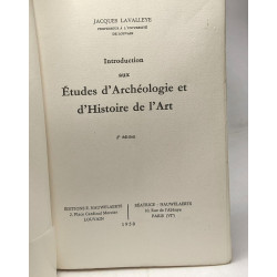 Introduction aux études d'archéologie et d'histoire de l'art - 2e...
