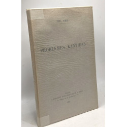 Problèmes kantiens