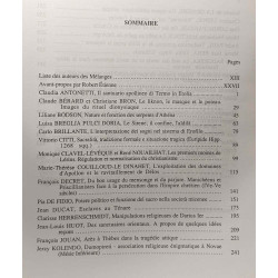 Mélanges Pierre Lévêque 2 livres: TOME 3. Anthropologie et société...