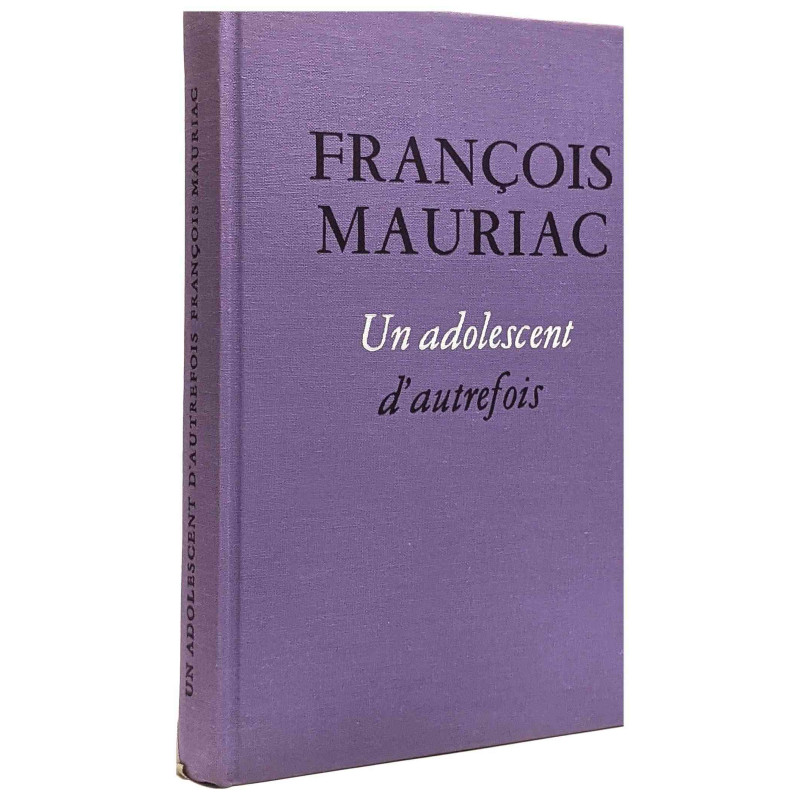 Un adolescent d'autrefois