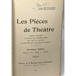 Les pièces de théâtre - 3e éd. revue augmentée et mise à jour