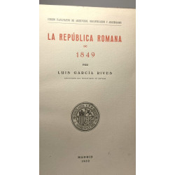 La republica romana de 1849
