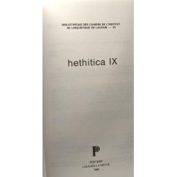 Hethitica IX
