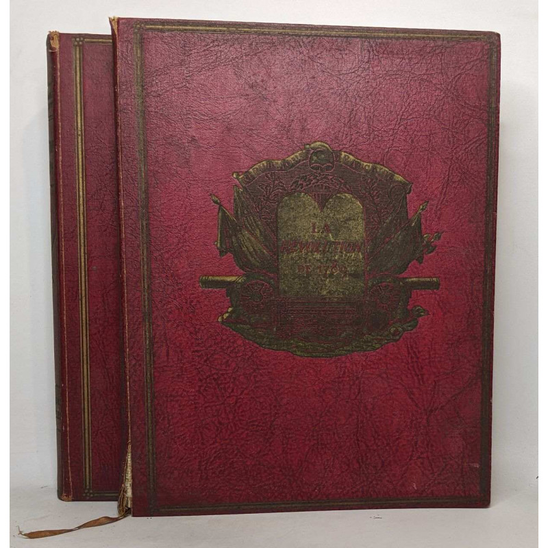 La révolution de 1789 en 2 volumes