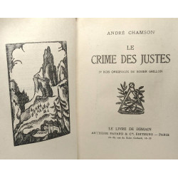 Le crime des justes - 32 bois originaux de Roger Grillon N°108