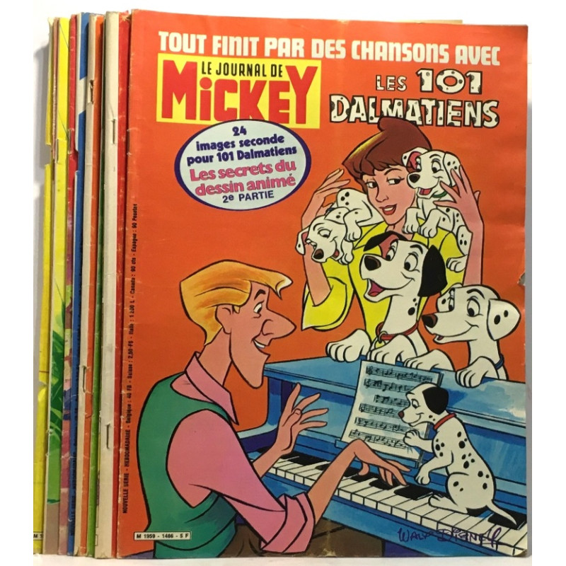 Le Journal de Mickey 11 numéros: n°...