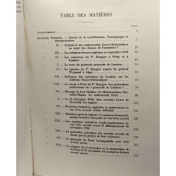 Les accords secrets franco-britanniques de Novembre-Décembre 1940...