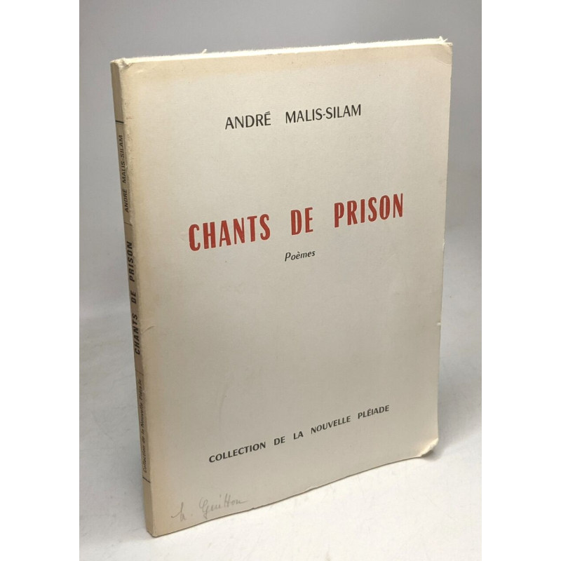 Le Chant des ombres : Poèmes