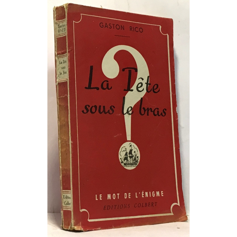 La tête sous le bras