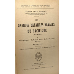 Les grandes batailles navales du Pacifique 1941-1945 TOME I -...