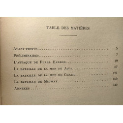Les grandes batailles navales du Pacifique 1941-1945 TOME I -...