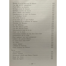 Les chants d'amour de l'Egypte ancienne - l'Orient ancien illustré N°9