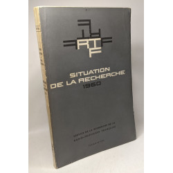 Situation de la recherche / Cahiers d'études de Radio-Télévision...