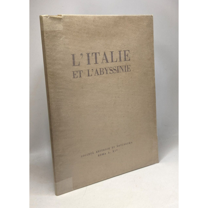 L'Italie et l'Abyssinie