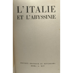 L'Italie et l'Abyssinie