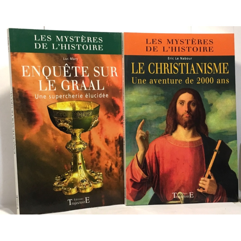 Le christianisme une aventure de 2000 ans + Enquête sur le Graal -...