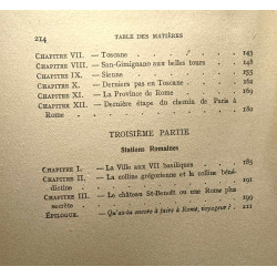 Le chemin de Rome - A Rome A pied - préface de René Bazin