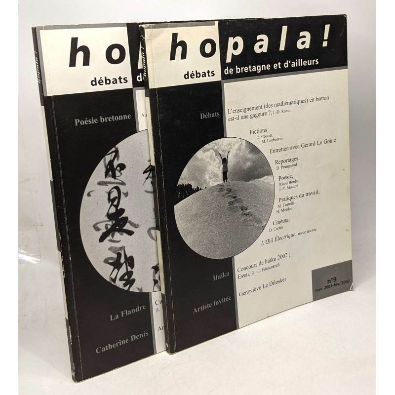 Hopala! débats de bretagne et d'ailleurs n°9 nov. 2001 fev. 2002 +...