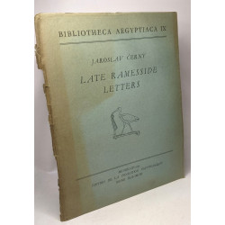 Late Ramesside letters / BIBLIOTHECA AEGYPTIACA IX