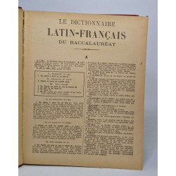 Le dictionnaire latin-français du baccalaureat