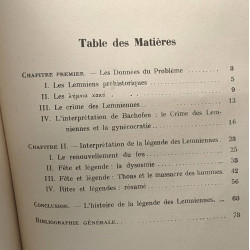 Le crime des Lemniennes - Rites et légendes du Monde Egéen