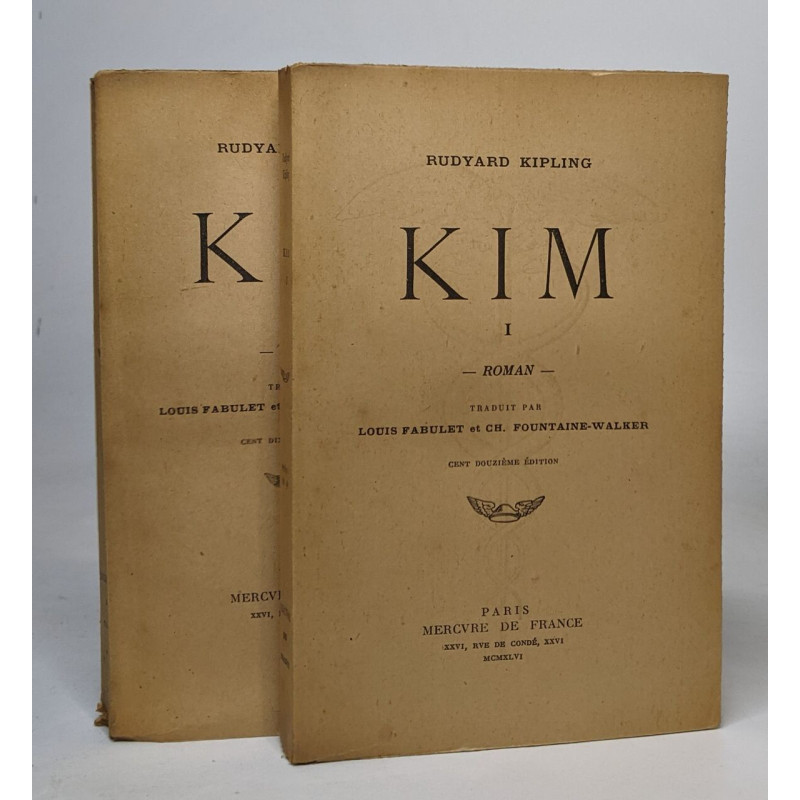 Kim - tomes I et II
