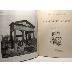 Les ruines de Dougga - institut national d'archéologie et arts