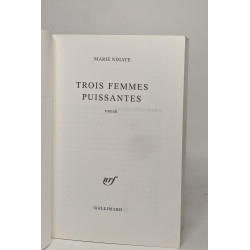 Trois femmes puissantes.Drei starke Frauen französische Ausgabe:...