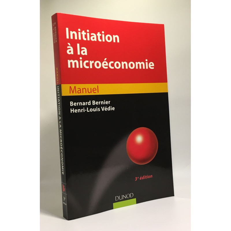 Initiation à la microéconomie - 3ème édition