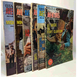 6 revues Star-Ciné Aventures 1966: n°174 Mars + n°176 Mai + n°178...