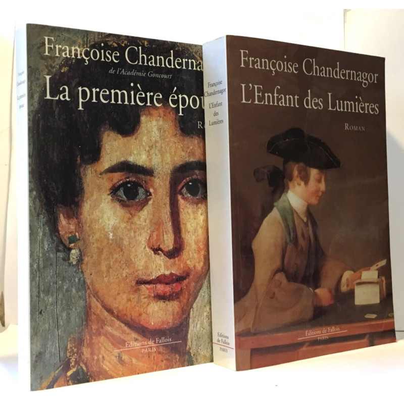 La Première Épouse + l'enfant des lumières --- 2 livres