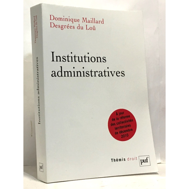 Institutions administratives