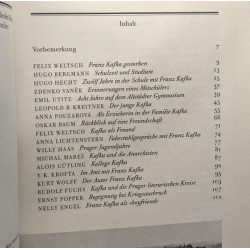 Als Kafka mir entgegenkam. Erinnerungen an Franz Kafka