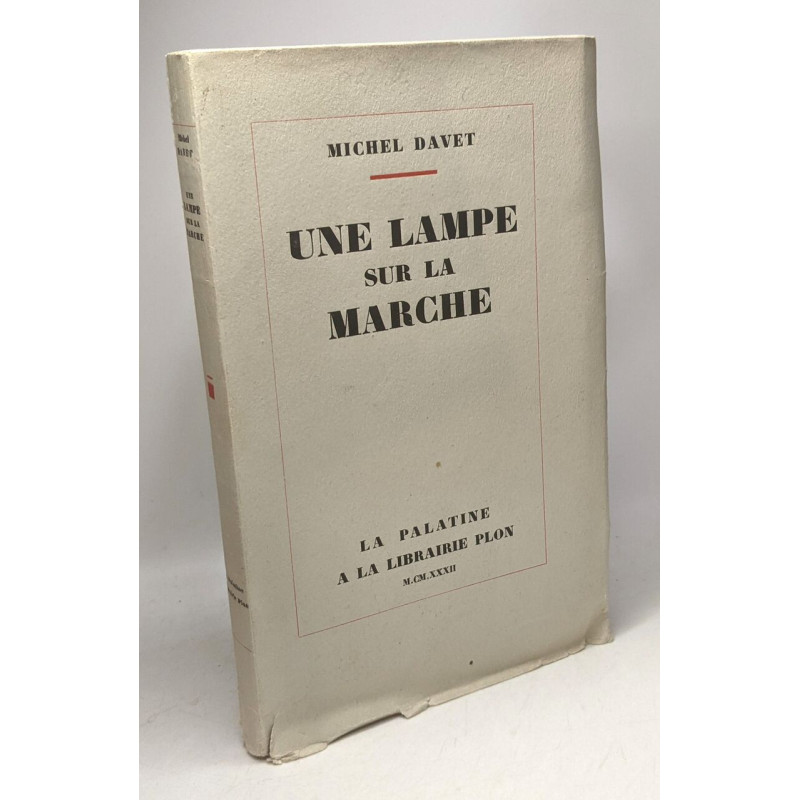 Une lampe sur la marche - exemplaire numéroté L.6