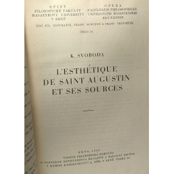 L'esthétique de Saeint Augustin et ses sources - facultatis...