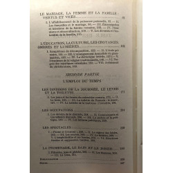 La vie privée à Rome - documentation provenant de l'exposition du...