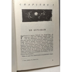 De la terre à la Lune - Autour de la Lune --- illustrations de...