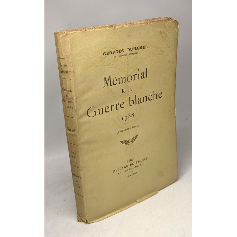 Mémorial de la guerre blanche 1938