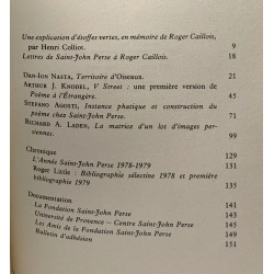 Cahiers Saint-John Perse / tome 3