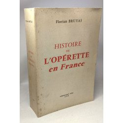 Histoire de l'opérette en France