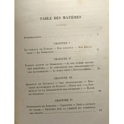 Turgot - les grands écrivains français