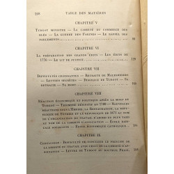 Turgot - les grands écrivains français