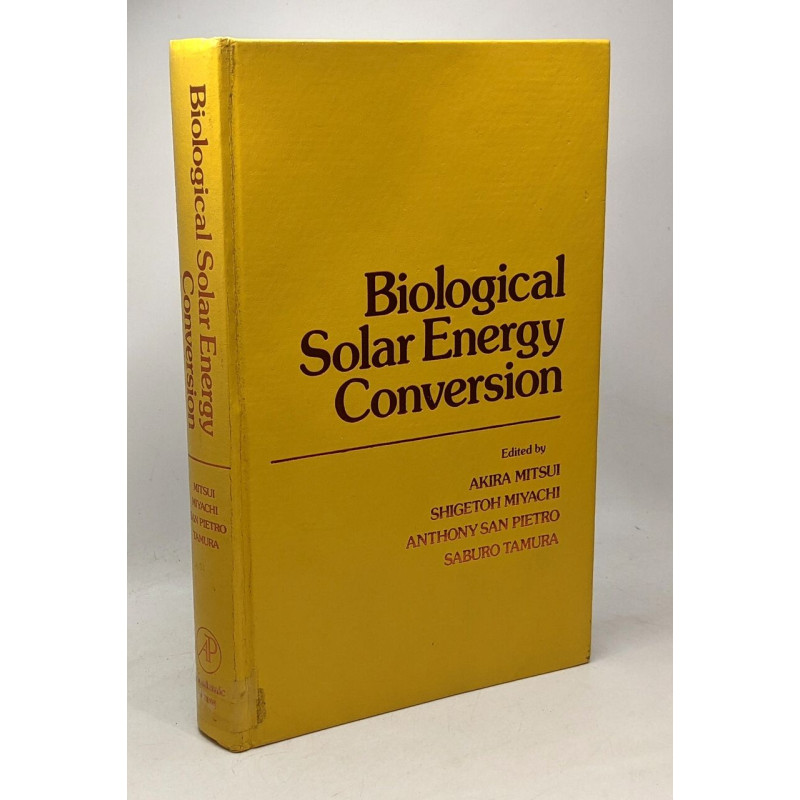 Biological Solar Energy Conversion