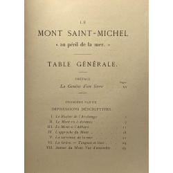Le Mont Saint-Michel "au péril de la mer"